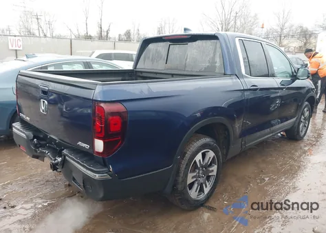 2019 Honda Ridgeline Rtl z USA, uszkodzony, nr VIN 5FPYK3F53KB008946